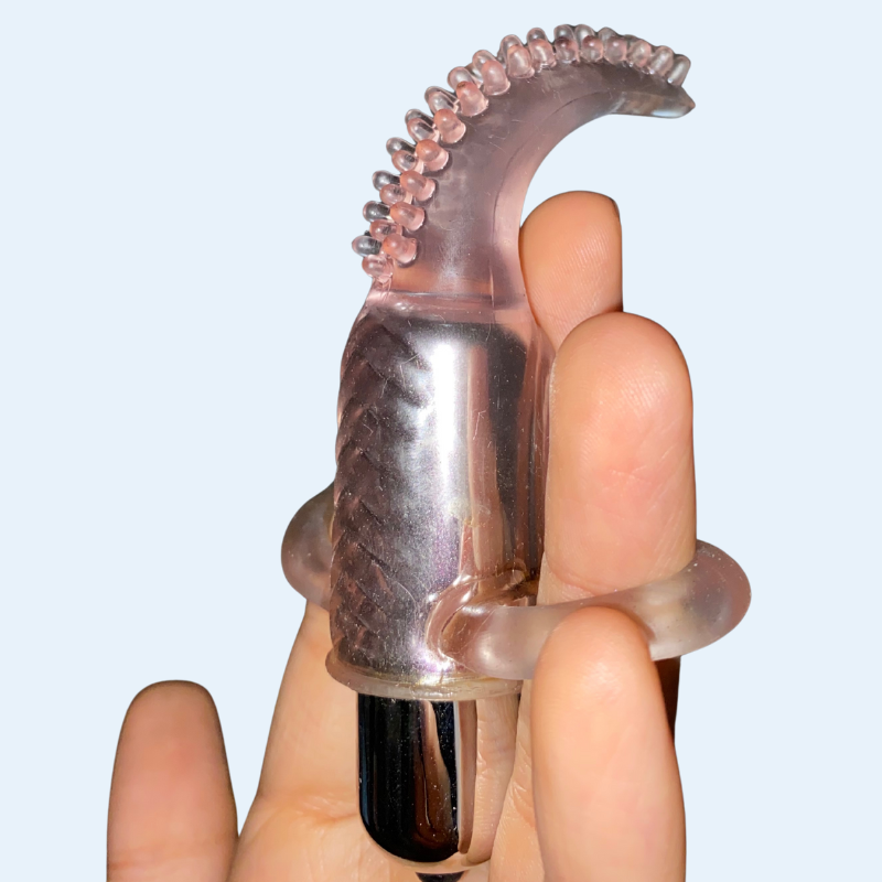 Vibrador de Dedo Compacto y Potente