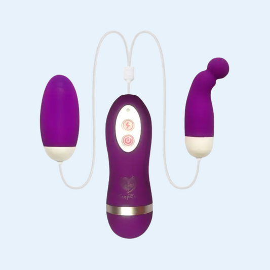 Cápsula Vibratoria Doble – 30 Modos