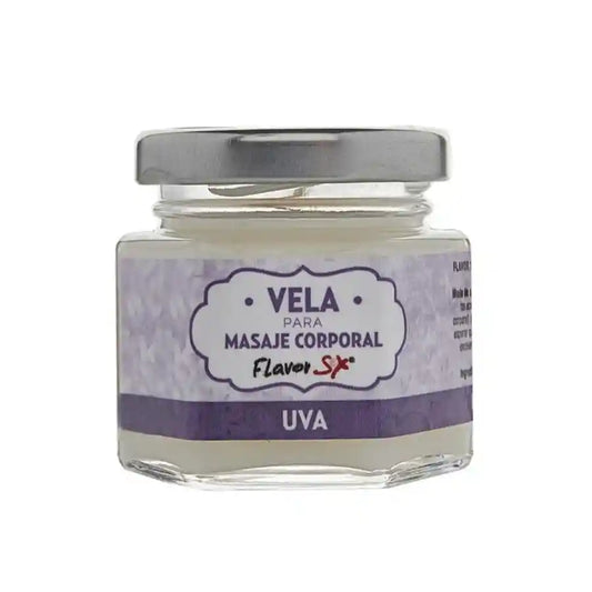 Vela De Masajes Corporal Uva Flavor